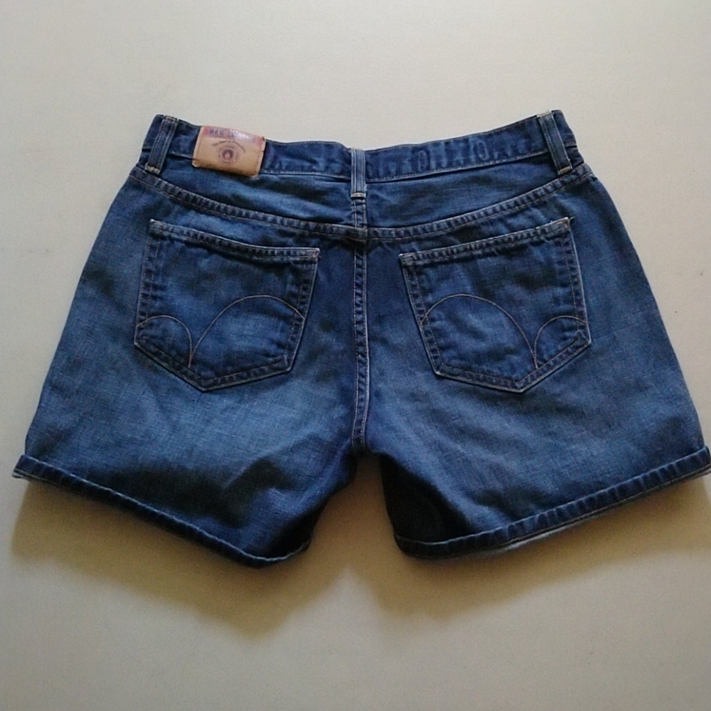 Red Engine Jean Shorts - Picture 10 of 15